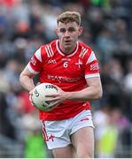27 April 2025; Peter Lynch of Louth during the Leinster GAA Football Senior Championship semi-final match between Kildare and Louth at Glenisk O'Connor Park in Tullamore, Offaly. Photo by Shauna Clinton/Sportsfile