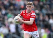 27 April 2025; Peter Lynch of Louth during the Leinster GAA Football Senior Championship semi-final match between Kildare and Louth at Glenisk O'Connor Park in Tullamore, Offaly. Photo by Shauna Clinton/Sportsfile