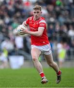 27 April 2025; Peter Lynch of Louth during the Leinster GAA Football Senior Championship semi-final match between Kildare and Louth at Glenisk O'Connor Park in Tullamore, Offaly. Photo by Shauna Clinton/Sportsfile