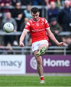 27 April 2025; Craig Lennon of Louth during the Leinster GAA Football Senior Championship semi-final match between Kildare and Louth at Glenisk O'Connor Park in Tullamore, Offaly. Photo by Shauna Clinton/Sportsfile