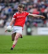 27 April 2025; Ryan Burns of Louth during the Leinster GAA Football Senior Championship semi-final match between Kildare and Louth at Glenisk O'Connor Park in Tullamore, Offaly. Photo by Shauna Clinton/Sportsfile