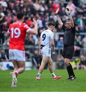 27 April 2025; Referee Brendan Griffin during the Leinster GAA Football Senior Championship semi-final match between Kildare and Louth at Glenisk O'Connor Park in Tullamore, Offaly. Photo by Shauna Clinton/Sportsfile