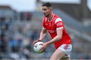 27 April 2025; Ciaran Downey of Louth during the Leinster GAA Football Senior Championship semi-final match between Kildare and Louth at Glenisk O'Connor Park in Tullamore, Offaly. Photo by Shauna Clinton/Sportsfile