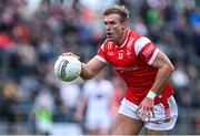 27 April 2025; Conor Grimes of Louth during the Leinster GAA Football Senior Championship semi-final match between Kildare and Louth at Glenisk O'Connor Park in Tullamore, Offaly. Photo by Shauna Clinton/Sportsfile