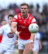 27 April 2025; Conor Grimes of Louth during the Leinster GAA Football Senior Championship semi-final match between Kildare and Louth at Glenisk O'Connor Park in Tullamore, Offaly. Photo by Shauna Clinton/Sportsfile