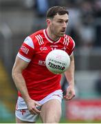 27 April 2025; Sam Mulroy of Louth during the Leinster GAA Football Senior Championship semi-final match between Kildare and Louth at Glenisk O'Connor Park in Tullamore, Offaly. Photo by Shauna Clinton/Sportsfile