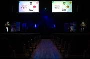 27 April 2025; A general view before the 2025 Scór Sinsear All-Ireland Finals at the TF Theatre in Castlebar, Mayo. Photo by Shauna Clinton/Sportsfile