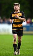 27 April 2025; Jonathan Crossley of County Carlow during the Bank of Ireland Provincial Towns Cup final match between Athy RFC and County Carlow FC at Forenaughts in Naas, Kildare. Photo by Seb Daly/Sportsfile