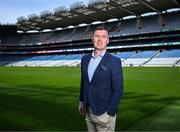 28 April 2025; GAA National Head of Hurling William Maher poses for a portrait after a media conference at Croke Park in Dublin. Photo by Piaras Ó Mídheach/Sportsfile