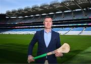 28 April 2025; GAA National Head of Hurling William Maher poses for a portrait after a media conference at Croke Park in Dublin. Photo by Piaras Ó Mídheach/Sportsfile