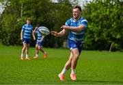 28 April 2025; Liam Turner during Leinster rugby squad training at UCD in Dublin. Photo by Brendan Moran/Sportsfile