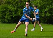 28 April 2025; Ciarán Frawley during Leinster rugby squad training at UCD in Dublin. Photo by Brendan Moran/Sportsfile