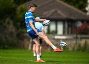 28 April 2025; Jordie Barrett during Leinster rugby squad training at UCD in Dublin. Photo by Brendan Moran/Sportsfile