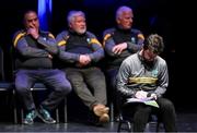 27 April 2025; Participants during the Tráth na gCeist competition during the 2025 Scór Sinsear All-Ireland Finals at the TF Theatre in Castlebar, Mayo. Photo by Shauna Clinton/Sportsfile