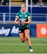 26 April 2025; Aoife Corey of Ireland in action during the Women's Six Nations Rugby Championship match between Scotland and Ireland at Hive Stadium in Edinburgh, Scotland. Photo by Paul Devlin/Sportsfile
