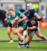 26 April 2025; Niamh O'Dowd of Ireland in action during the Women's Six Nations Rugby Championship match between Scotland and Ireland at Hive Stadium in Edinburgh, Scotland. Photo by Paul Devlin/Sportsfile