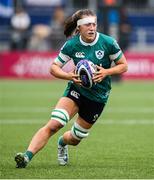 26 April 2025; Claire Boles of Ireland in action during the Women's Six Nations Rugby Championship match between Scotland and Ireland at Hive Stadium in Edinburgh, Scotland. Photo by Paul Devlin/Sportsfile