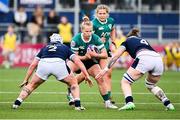 26 April 2025; Dannah O’Brien of Ireland in action during the Women's Six Nations Rugby Championship match between Scotland and Ireland at Hive Stadium in Edinburgh, Scotland. Photo by Paul Devlin/Sportsfile