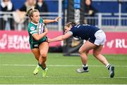 26 April 2025; Aoife Dalton of Ireland in action during the Women's Six Nations Rugby Championship match between Scotland and Ireland at Hive Stadium in Edinburgh, Scotland. Photo by Paul Devlin/Sportsfile