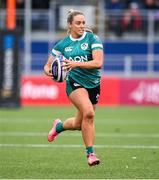 26 April 2025; Stacey Flood of Ireland in action during the Women's Six Nations Rugby Championship match between Scotland and Ireland at Hive Stadium in Edinburgh, Scotland. Photo by Paul Devlin/Sportsfile