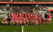 28 April 2025; The Cork squad before the Dalata Hotel Group Munster GAA Football U20 Championship final match between Cork and Kerry at SuperValu Páirc Ui Chaoimh in Cork. Photo by Matt Browne/Sportsfile