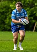 28 April 2025; John McKee during Leinster rugby squad training at UCD in Dublin. Photo by Brendan Moran/Sportsfile
