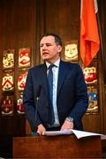 28 April 2025; / pictured at the Team Ireland World Winter Games celebration at The Mansion House in Dublin. Photo by Tyler Miller/Sportsfile