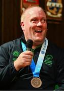 28 April 2025; / pictured at the Team Ireland World Winter Games celebration at The Mansion House in Dublin. Photo by Tyler Miller/Sportsfile