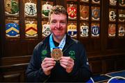 28 April 2025; Frank O'Dwyer of Team Ireland, a member of Tipperary pictured at the Team Ireland World Winter Games celebration at The Mansion House in Dublin. Photo by Tyler Miller/Sportsfile