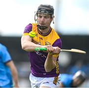26 April 2025; Conor Foley of Wexford during the Leinster GAA Hurling Senior Championship Round 2 match between Dublin and Wexford at Parnell Park in Dublin. Photo by David Fitzgerald/Sportsfile