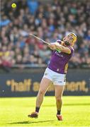 26 April 2025; Damien Reck of Wexford during the Leinster GAA Hurling Senior Championship Round 2 match between Dublin and Wexford at Parnell Park in Dublin. Photo by David Fitzgerald/Sportsfile