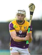 26 April 2025; Rory O'Connor of Wexford during the Leinster GAA Hurling Senior Championship Round 2 match between Dublin and Wexford at Parnell Park in Dublin. Photo by David Fitzgerald/Sportsfile