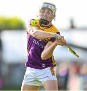 26 April 2025; Rory O'Connor of Wexford during the Leinster GAA Hurling Senior Championship Round 2 match between Dublin and Wexford at Parnell Park in Dublin. Photo by David Fitzgerald/Sportsfile
