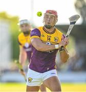 26 April 2025; Lee Chin of Wexford during the Leinster GAA Hurling Senior Championship Round 2 match between Dublin and Wexford at Parnell Park in Dublin. Photo by David Fitzgerald/Sportsfile