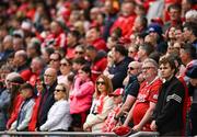 27 April 2025; Cork supporters before the Munster GAA Hurling Senior Championship Round 2 match between Cork and Tipperary at SuperValu Páirc Uí Chaoimh in Cork. Photo by Brendan Moran/Sportsfile