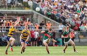 30 April 2025; Tom Lydon of Mayo during the Dalata Hotel Group Connacht GAA Football U20 Championship final match between Mayo and Roscommon at Tuam Stadium in Galway. Photo by Thomas Flinkow/Sportsfile
