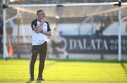 30 April 2025; Louth manager Fergal Reel before the Dalata Hotel Group Leinster GAA Football U20 Championship final match between Meath and Louth at Cedral St Conleth’s Park in Newbridge, Kildare. Photo by Seb Daly/Sportsfile
