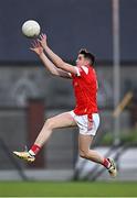 30 April 2025; Tadgh McDonell of Louth during the Dalata Hotel Group Leinster GAA Football U20 Championship final match between Meath and Louth at Cedral St Conleth’s Park in Newbridge, Kildare. Photo by Seb Daly/Sportsfile