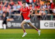30 April 2025; Adam Gillespie of Louth during the Dalata Hotel Group Leinster GAA Football U20 Championship final match between Meath and Louth at Cedral St Conleth’s Park in Newbridge, Kildare. Photo by Seb Daly/Sportsfile