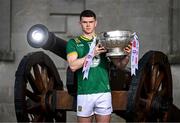 1 May 2025; Meath captain Eoghan Frayne at Oldbridge House, Battle of the Boyne Visitor Centre in Drogheda, Meath during a media event for the 2025 Leinster GAA Senior Football Championship Final between Louth and Meath which will take place on Sunday 11th of May in Croke Park, Dublin. Photo by Stephen McCarthy/Sportsfile