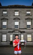 1 May 2025; Louth captain Sam Mulroy at Oldbridge House, Battle of the Boyne Visitor Centre in Drogheda, Meath during a media event for the 2025 Leinster GAA Senior Football Championship Final between Louth and Meath which will take place on Sunday 11th of May in Croke Park, Dublin. Photo by Stephen McCarthy/Sportsfile