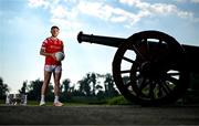 1 May 2025; Louth captain Sam Mulroy at Oldbridge House, Battle of the Boyne Visitor Centre in Drogheda, Meath during a media event for the 2025 Leinster GAA Senior Football Championship Final between Louth and Meath which will take place on Sunday 11th of May in Croke Park, Dublin. Photo by Stephen McCarthy/Sportsfile