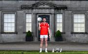 1 May 2025; Louth captain Sam Mulroy at Oldbridge House, Battle of the Boyne Visitor Centre in Drogheda, Meath during a media event for the 2025 Leinster GAA Senior Football Championship Final between Louth and Meath which will take place on Sunday 11th of May in Croke Park, Dublin. Photo by Stephen McCarthy/Sportsfile