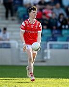 30 April 2025; Keelin Martin of Louth during the Dalata Hotel Group Leinster GAA Football U20 Championship final match between Meath and Louth at Cedral St Conleth’s Park in Newbridge, Kildare. Photo by Seb Daly/Sportsfile
