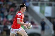 30 April 2025; Michéal Reid of Louth during the Dalata Hotel Group Leinster GAA Football U20 Championship final match between Meath and Louth at Cedral St Conleth’s Park in Newbridge, Kildare. Photo by Seb Daly/Sportsfile