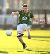 30 April 2025; Zach Thornton of Meath during the Dalata Hotel Group Leinster GAA Football U20 Championship final match between Meath and Louth at Cedral St Conleth’s Park in Newbridge, Kildare. Photo by Seb Daly/Sportsfile
