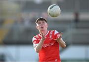 30 April 2025; Conor McGinty of Louth during the Dalata Hotel Group Leinster GAA Football U20 Championship final match between Meath and Louth at Cedral St Conleth’s Park in Newbridge, Kildare. Photo by Seb Daly/Sportsfile