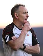 30 April 2025; Louth manager Fergal Reel during the Dalata Hotel Group Leinster GAA Football U20 Championship final match between Meath and Louth at Cedral St Conleth’s Park in Newbridge, Kildare. Photo by Seb Daly/Sportsfile
