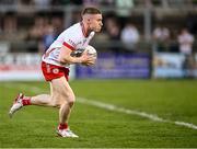30 April 2025; Caolan Donnelly of Tyrone during the Dalata Hotel Group Ulster GAA Football U20 Championship final match between Donegal and Tyrone at Owenbeg Derry GAA Centre in Dungiven, Derry. Photo by Piaras Ó Mídheach/Sportsfile