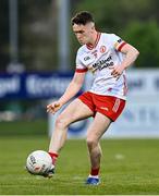 30 April 2025; Eoin McElholm of Tyrone during the Dalata Hotel Group Ulster GAA Football U20 Championship final match between Donegal and Tyrone at Owenbeg Derry GAA Centre in Dungiven, Derry. Photo by Piaras Ó Mídheach/Sportsfile